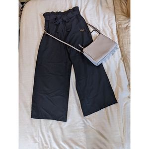 Paper bag waist pants